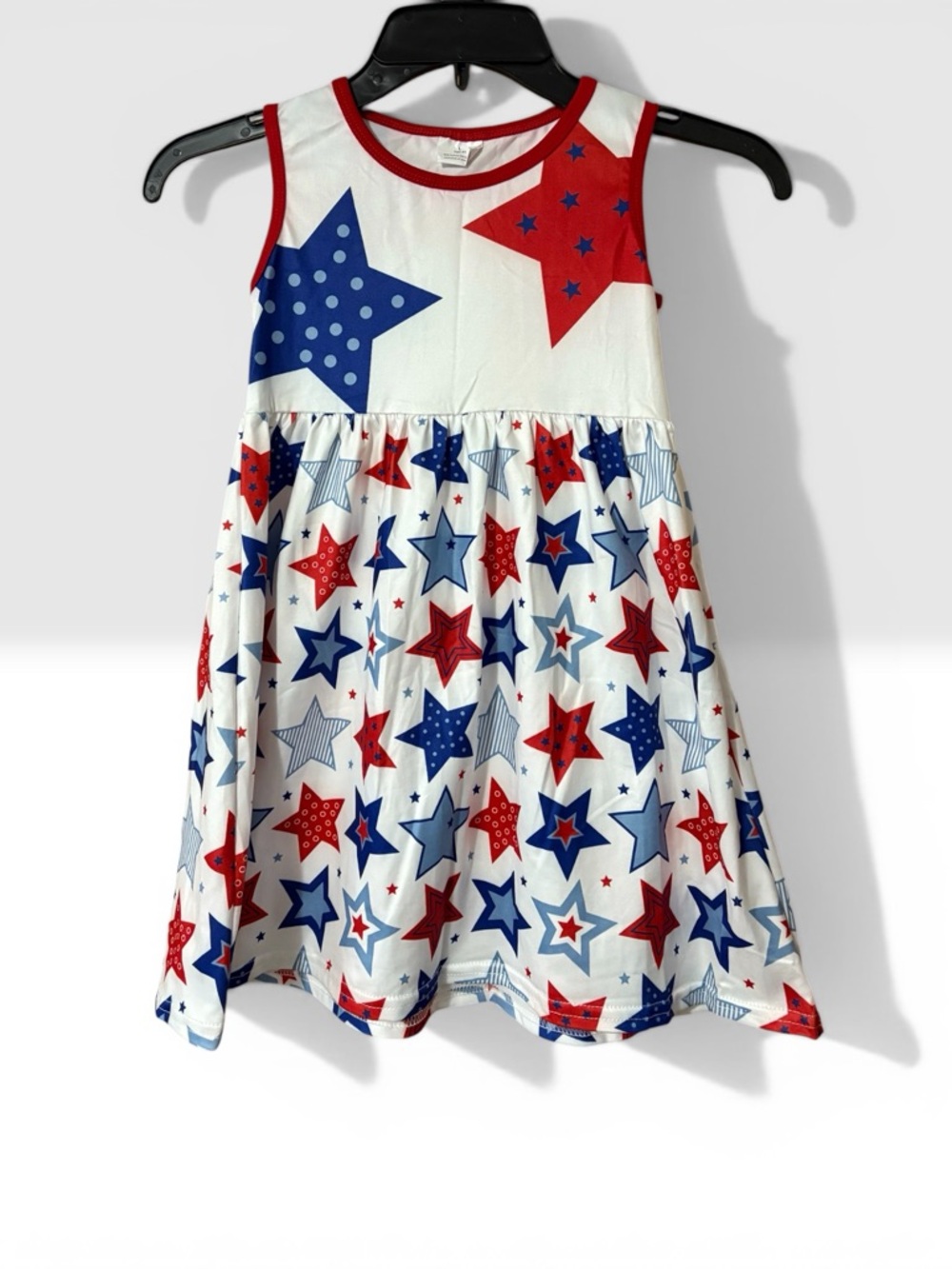 Patriotic Star Dress 4T Toddler